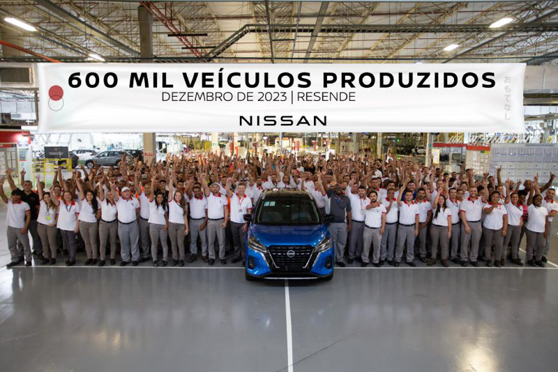 Nissan alcanzó los 600 mil vehículos producidos en Resende