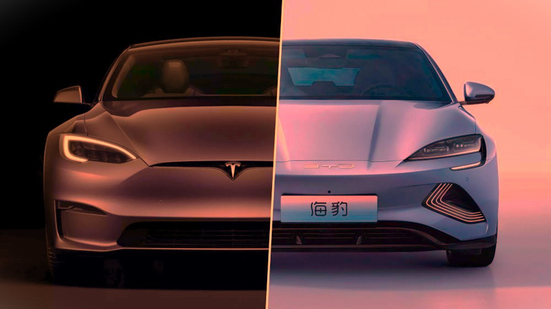 Tesla a punto de ser superada por BYD 