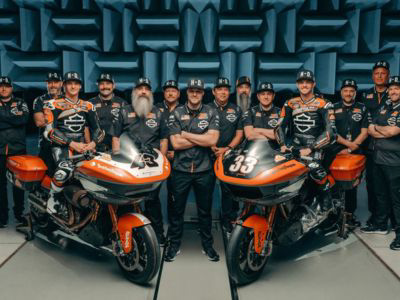 Los modelos 2024 del Harley-Davidson Factory Race Team