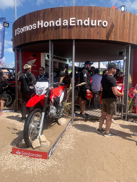 Honda presente en el Enduro de Verano