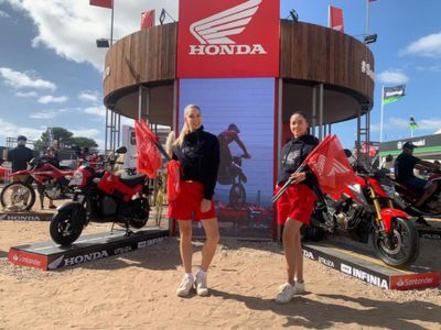 Honda presente en el Enduro de Verano. 