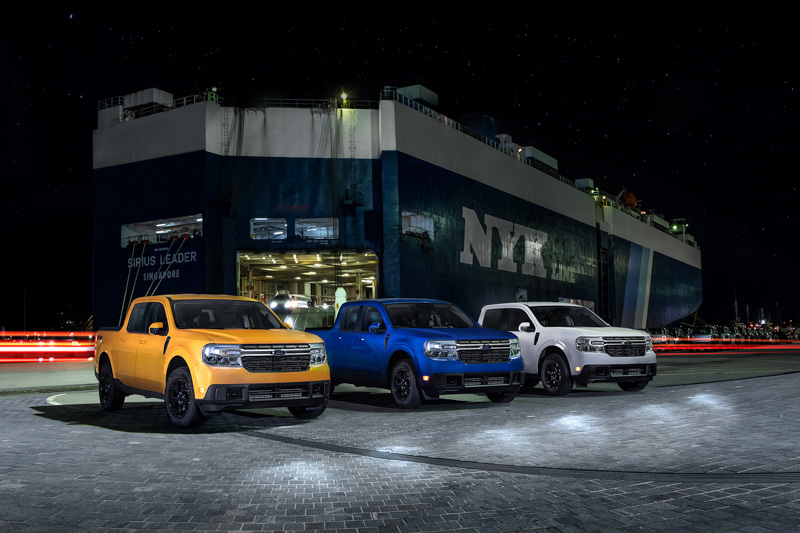 Las Ford Maverick ya ruedan en Brasil