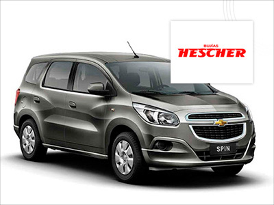 Aplicaciones Hescher para vehículos Chevrolet