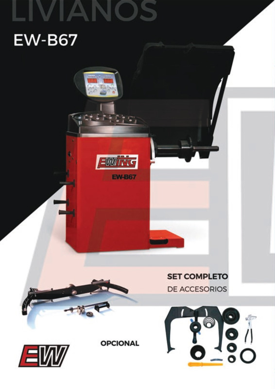 Descripción de producto Ewing: Balanceadoras EW-B80, EW-B67, EW-B98
