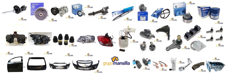 En las sucursales de Grupo Mansilla se pueden conseguir todos los Repuestos Originales Chevrolet