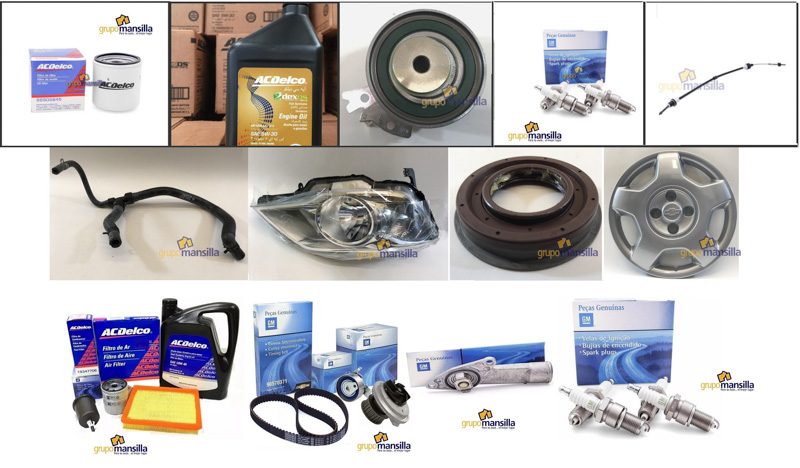 En las sucursales de Grupo Mansilla se pueden conseguir todos los Repuestos Originales Chevrolet