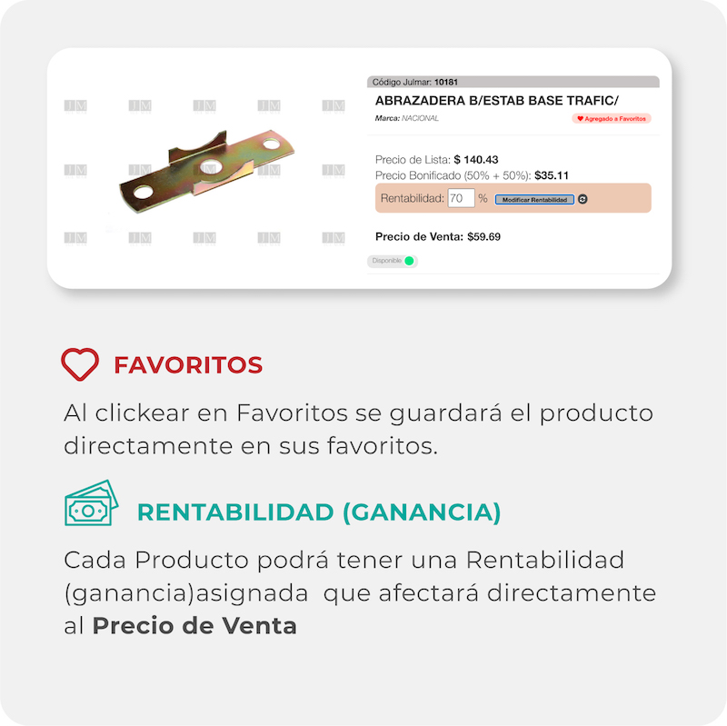 Características Julmar WEB