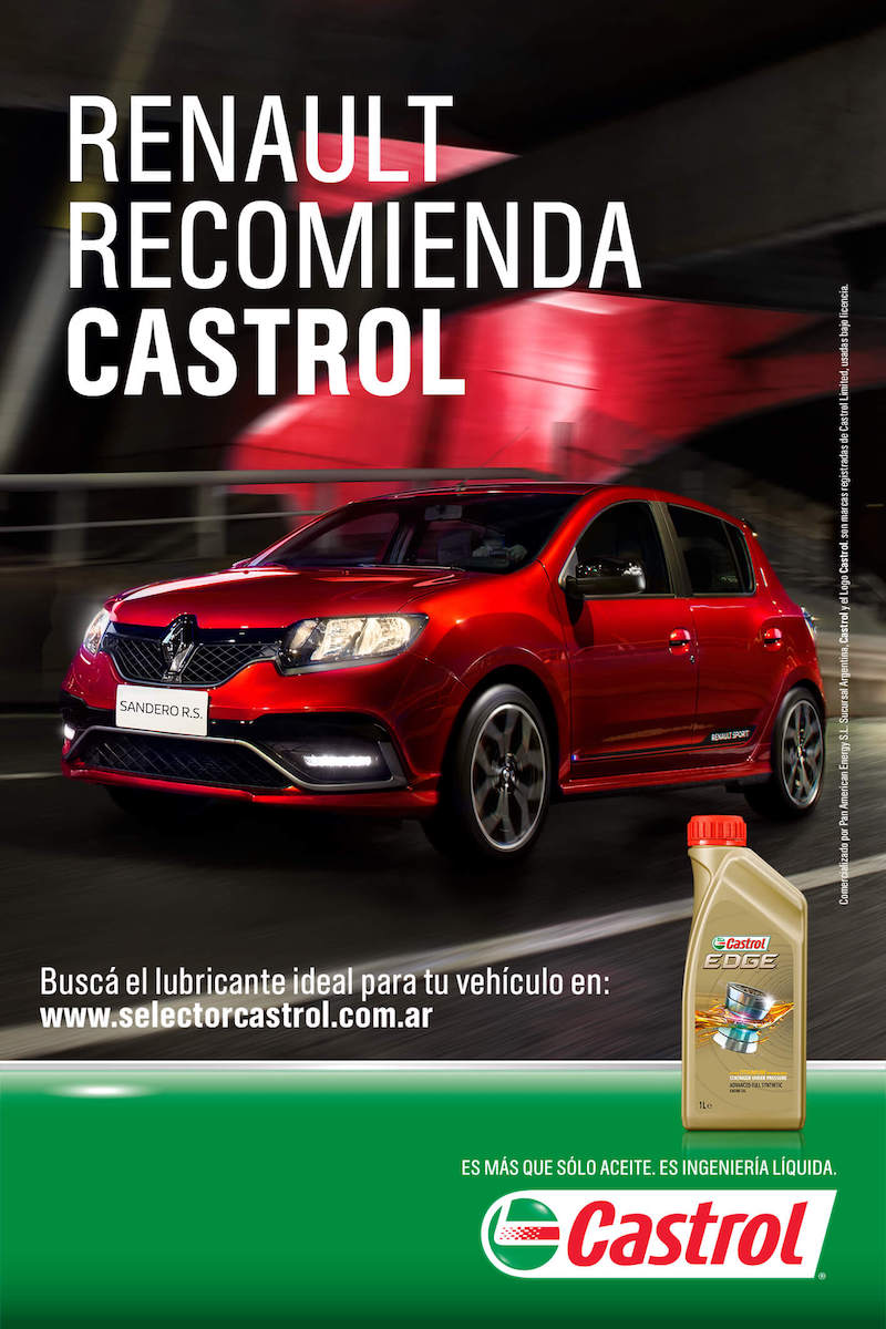 CASTROL el lubricante que recomienda Renault - AXION energy