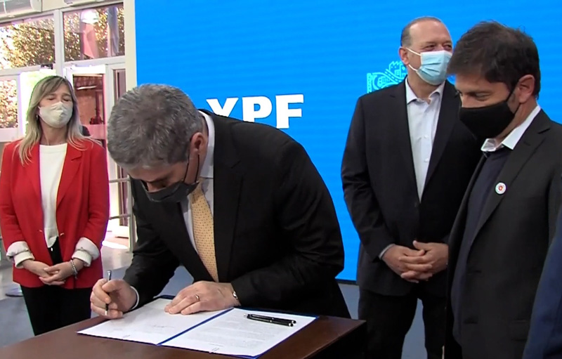 YPF Ruta llega al Ministerio de Seguridad de la provincia de Buenos Aires