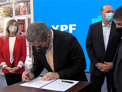 YPF Ruta llega al Ministerio de Seguridad de la provincia de Buenos Aires