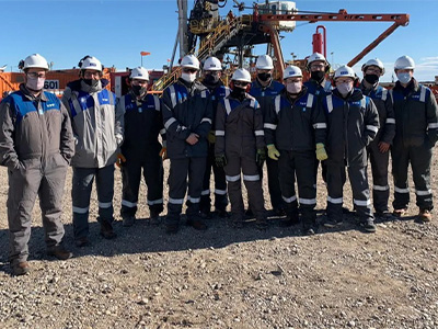 YPF perforó el primer pozo horizontal no convencional