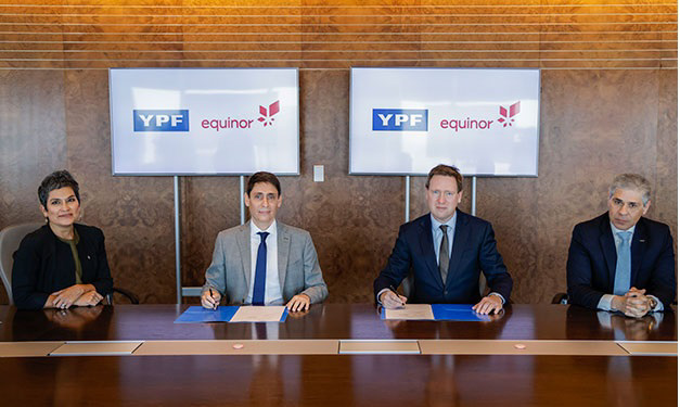YPF y Equinor se reunieron con el presidente de la Nación