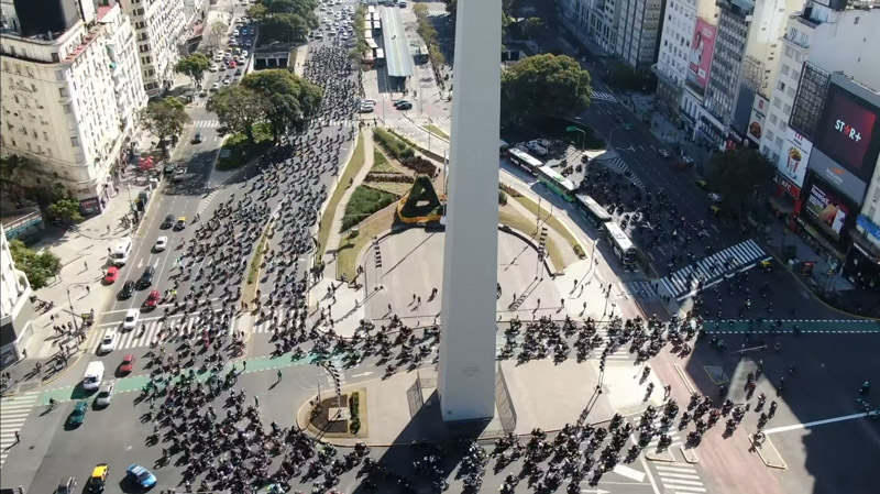 Se realizó una nueva caravana de KawaClub