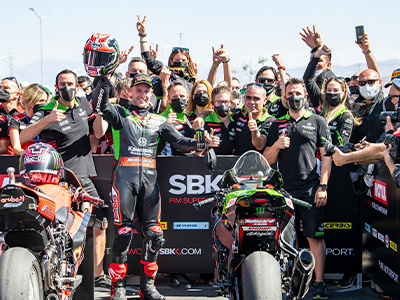 Los lubricantes Elf moto llegaron al podio de World Superbike San Juan