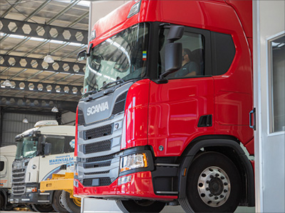 Nuevo taller Accidents Repairs de Scania CVC