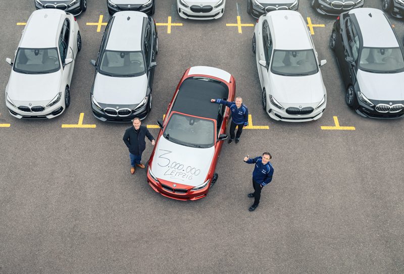 BMW alcanzó los tres millones de vehículos producidos en Leipzig