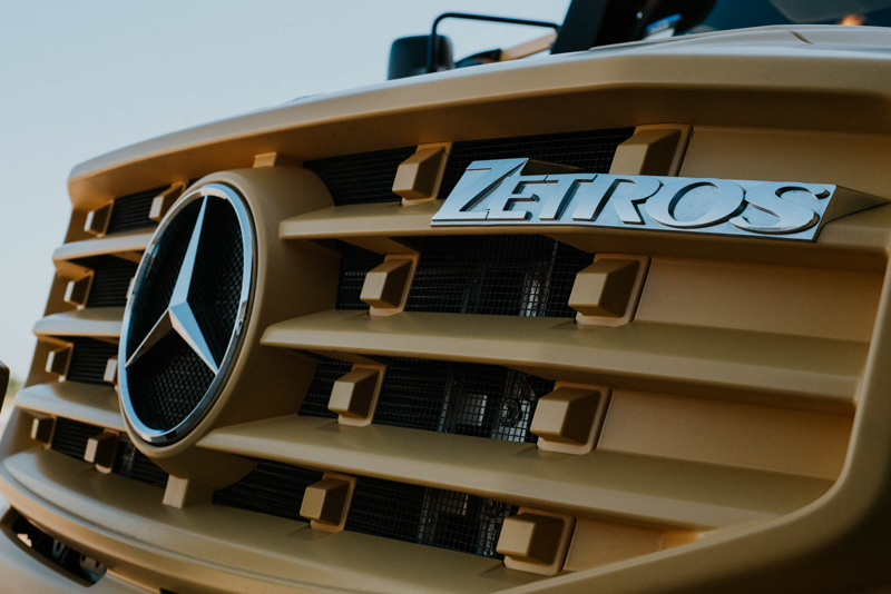 La Fuerza Aérea Argentina incorporó camiones Zetros de Mercedes-Benz