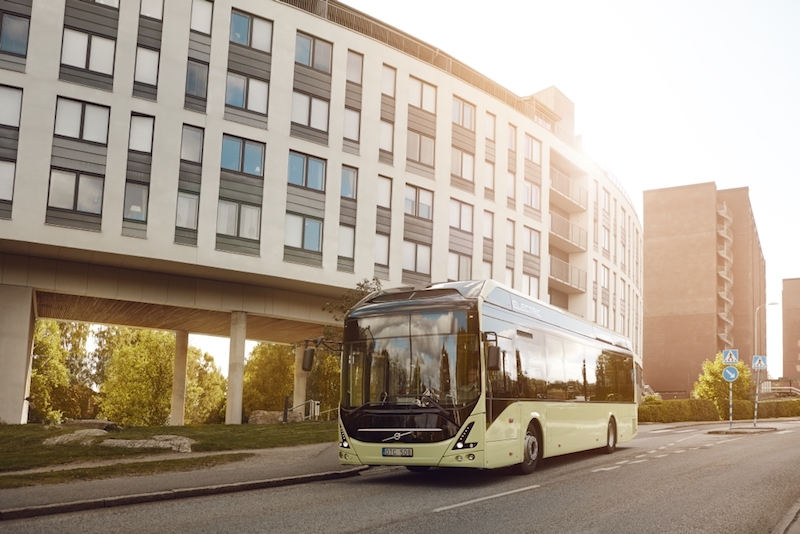 Volvo Testea buses eléctricos en condiciones climáticas extremas