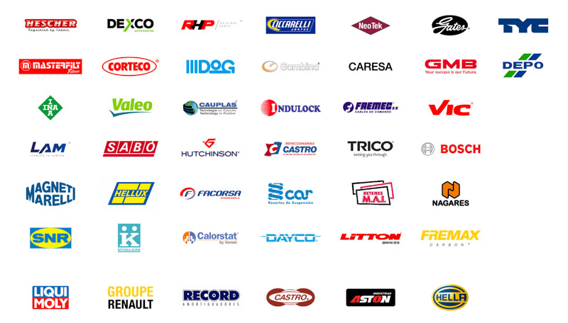 Las marcas que comercializa Julmar en su tienda On Line