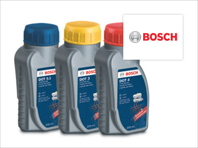 Liquido de Freno Bosch DOT3, DOT4 y DOT5.1