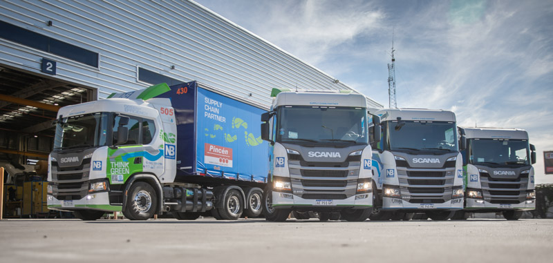 Una Empresa sustentable apuesta por unidades Scania a Gas