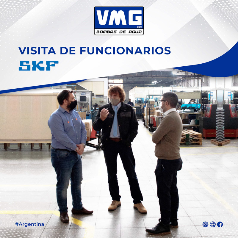 VMG recibió la visita de autoridades de SKF