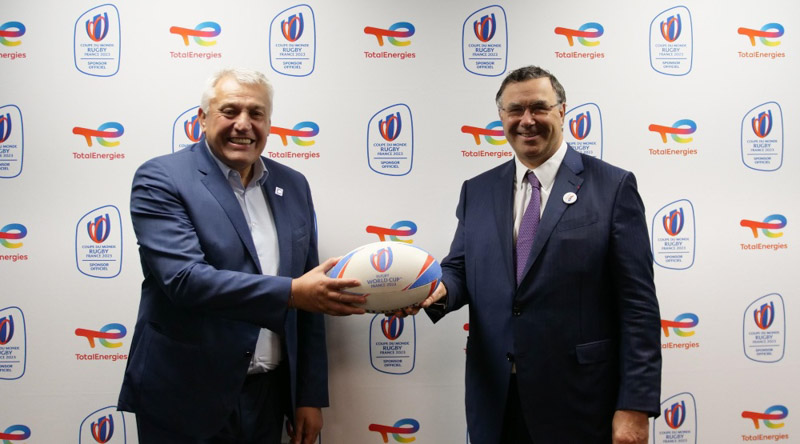 TotalEnergies, Sponsor Oficial de la Copa Mundial de Rugby Francia 2023