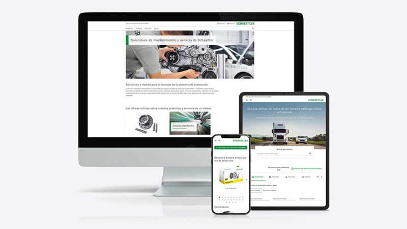 Schaeffler Automotive Aftermarket lanza una nueva web