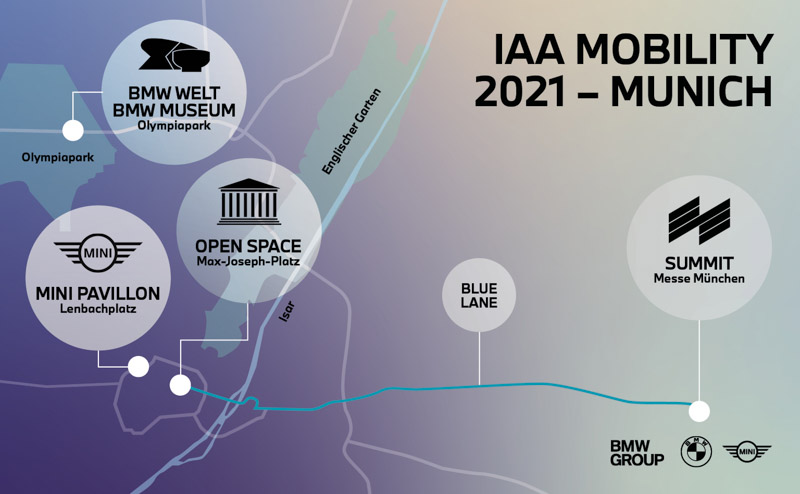 BMW Group en el IAA MOBILITY 2021: Debates abiertos sobre la movilidad sustentable