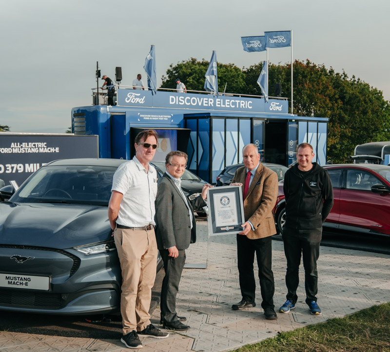 Mustang Mach-E, el vehículo eléctrico con récord mundial en eficiencia