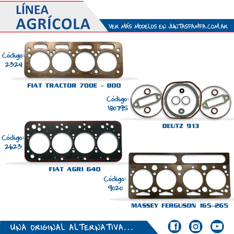 Juntas Pampa - Línea Agrícola