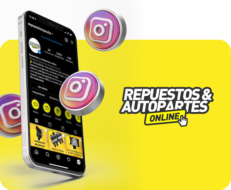 Seguí a Repuestos & Autopartes online y enterate de todas sus novedades