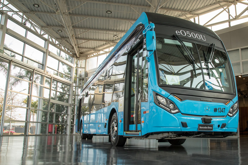 Mercedes Benz ingresa a la era de los buses eléctricos para el mercado de América Latina