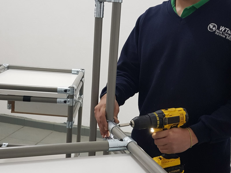 WTS, estructuras para empresas, fábricas, o centros logísticos