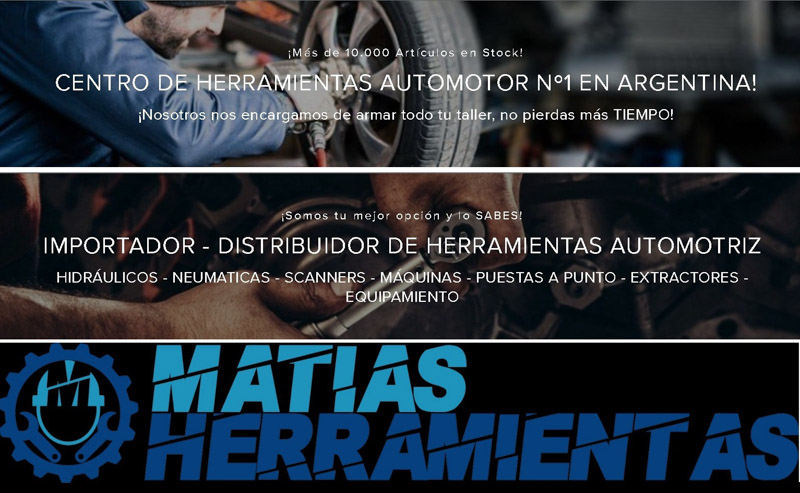 Novedades de Matías Herramientas