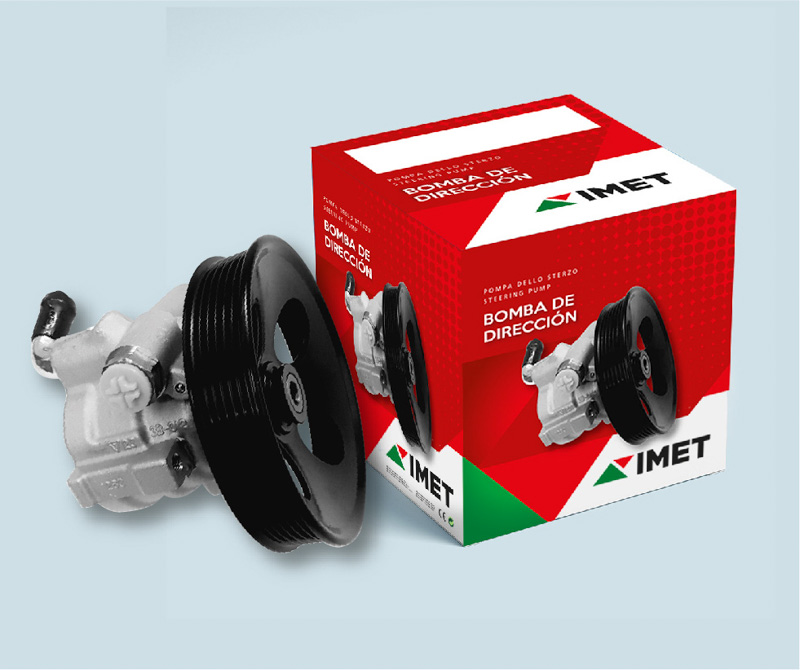 Nueva bomba de dirección IMET, para automotores livianos y pesados