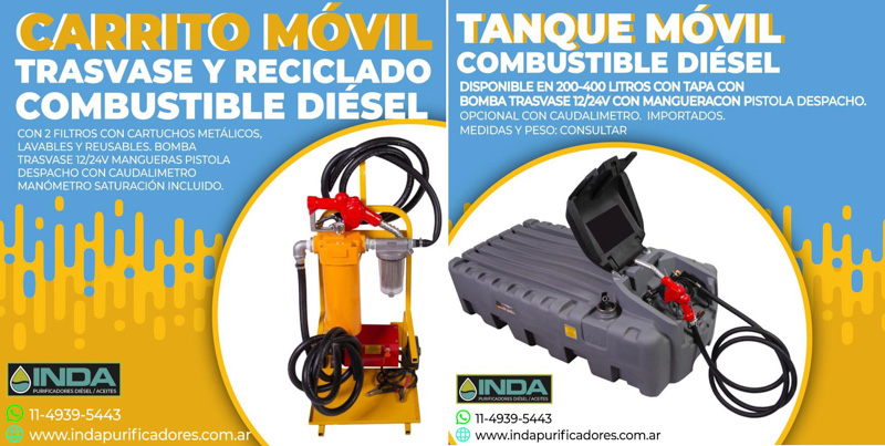 Novedades de Purificadores INDA