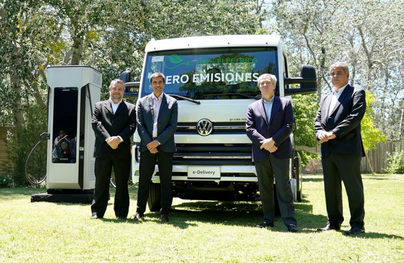 Volkswagen Argentina presenta el E-Delivery, el primer camión eléctrico en el país