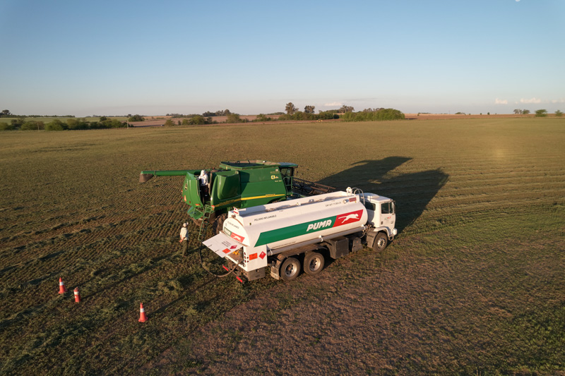 Puma Energy llevó novedades a Expoagro 2022