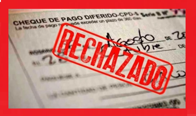 Gestión de cheques rechazados