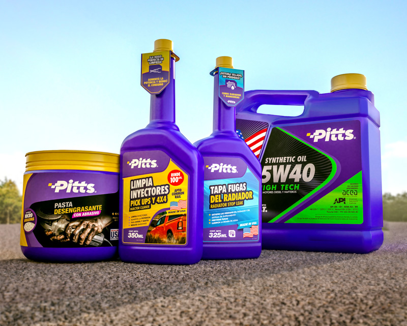 Pitts, Aditivos y Lubricantes pensados para Argentina