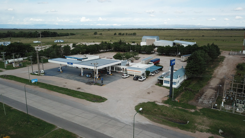 Estación YPF Valle del Conlara, San Luis
