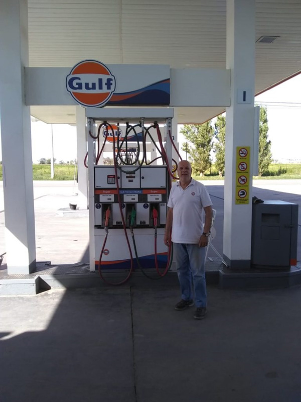 La Estación Gulf de Serrano, Córdoba