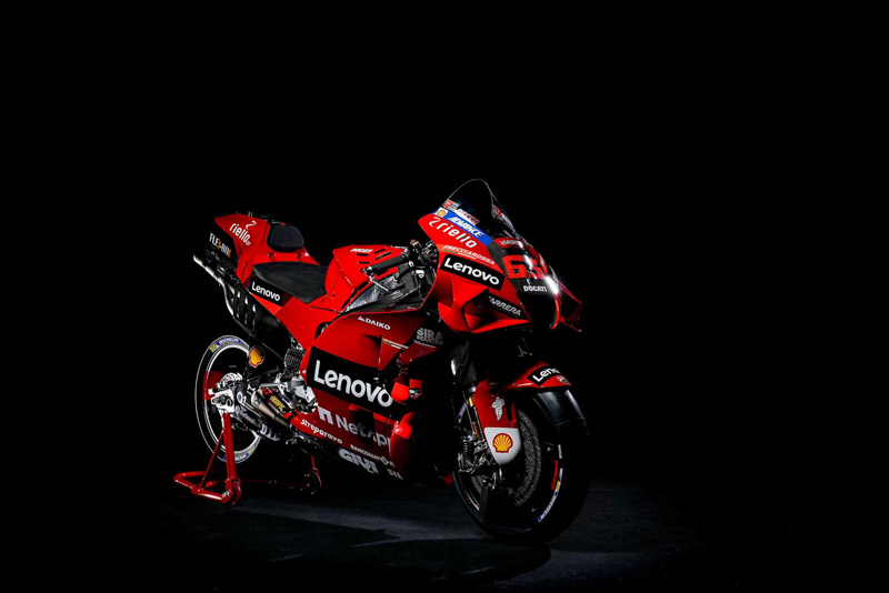 El Ducati Lenovo Team 2022 se presentó virtualmente