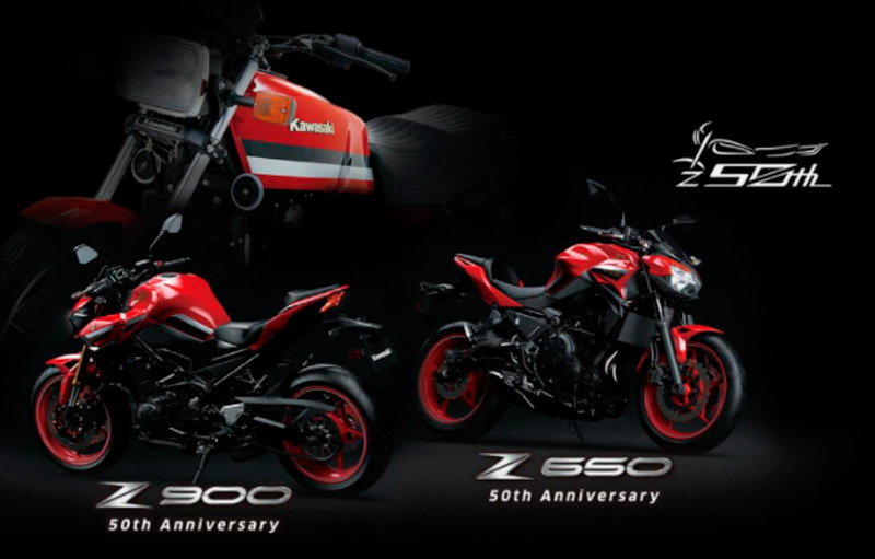 Kawasaki presenta las Z50 Aniversario