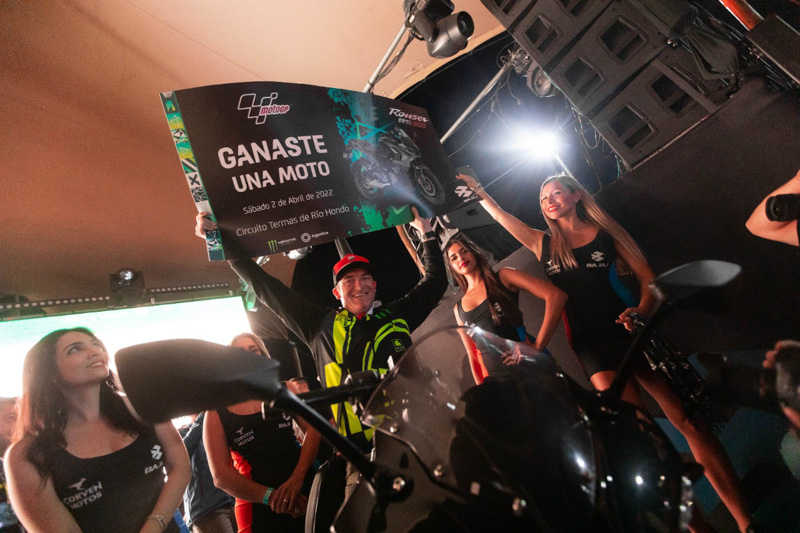 Corven y Bajaj, presentes en Moto GP