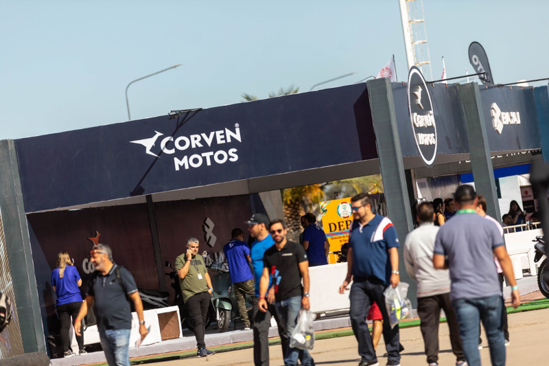 Corven y Bajaj, presentes en Moto GP