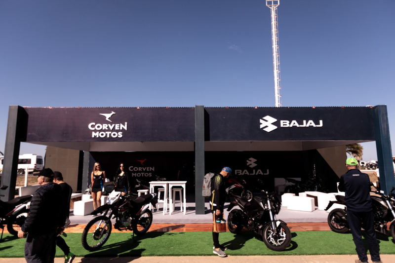Corven y Bajaj, presentes en Moto GP