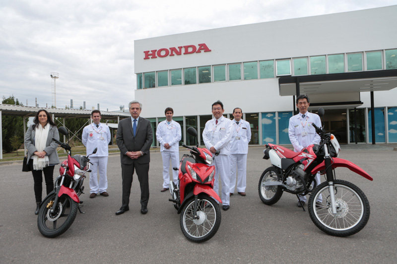 Honda, 1.200.000 motos producidas en Argentina