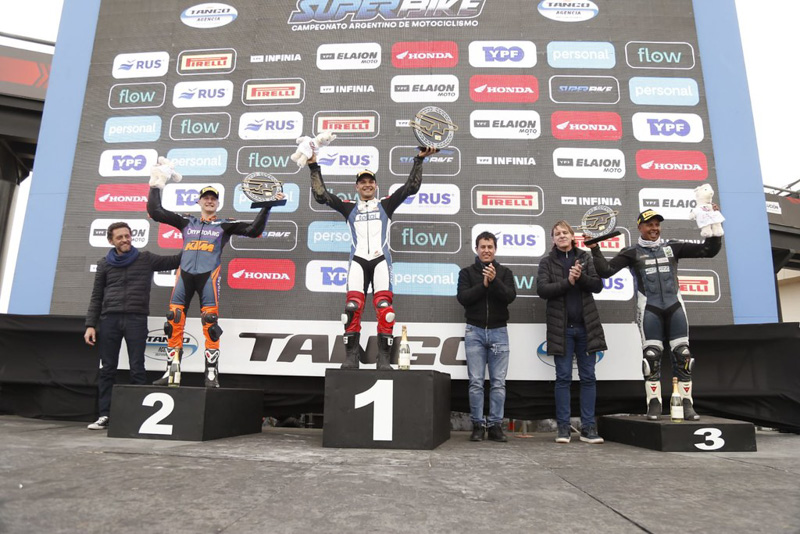 San Juan vibró con el superbike